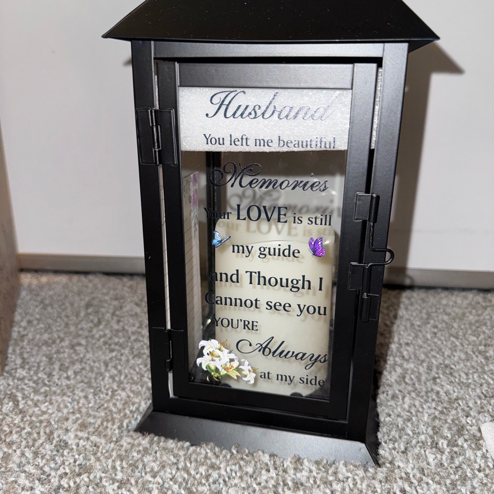 Black Memorial Lantern